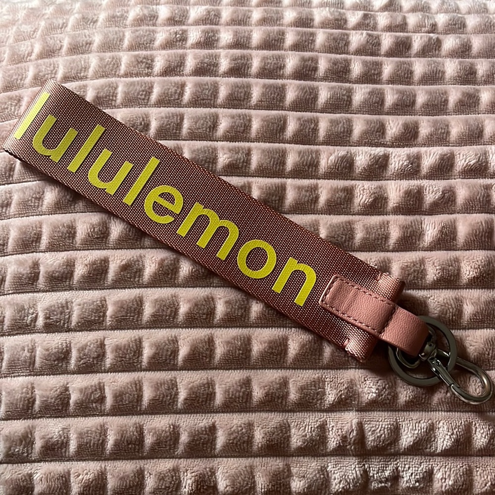 Lululemon keychain